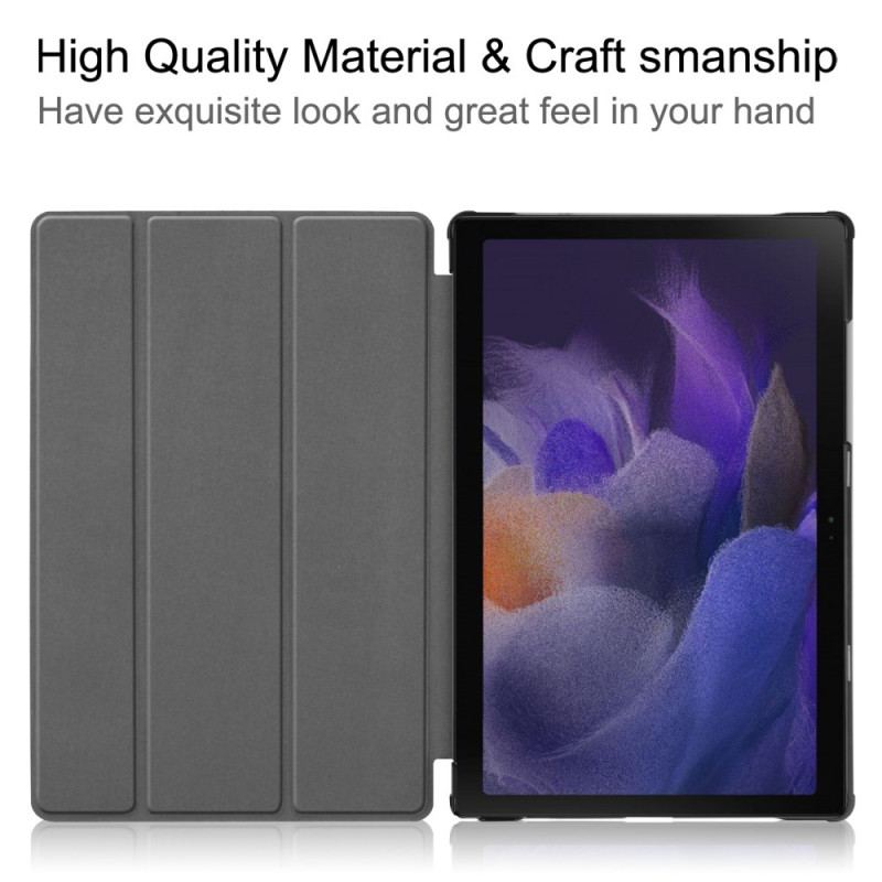 Capa De Celular Para Samsung Galaxy Tab A8 (2021) Borboletas E Flores Aprimoradas