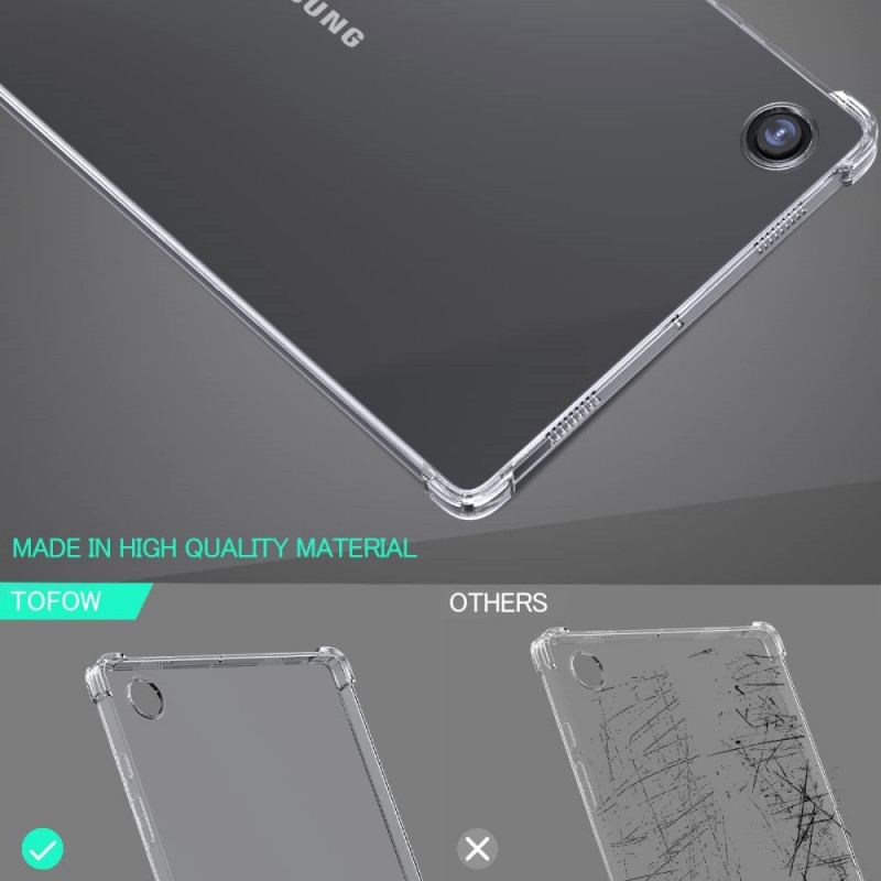 Capa De Celular Para Samsung Galaxy Tab A8 (2021) Silicone Transparente