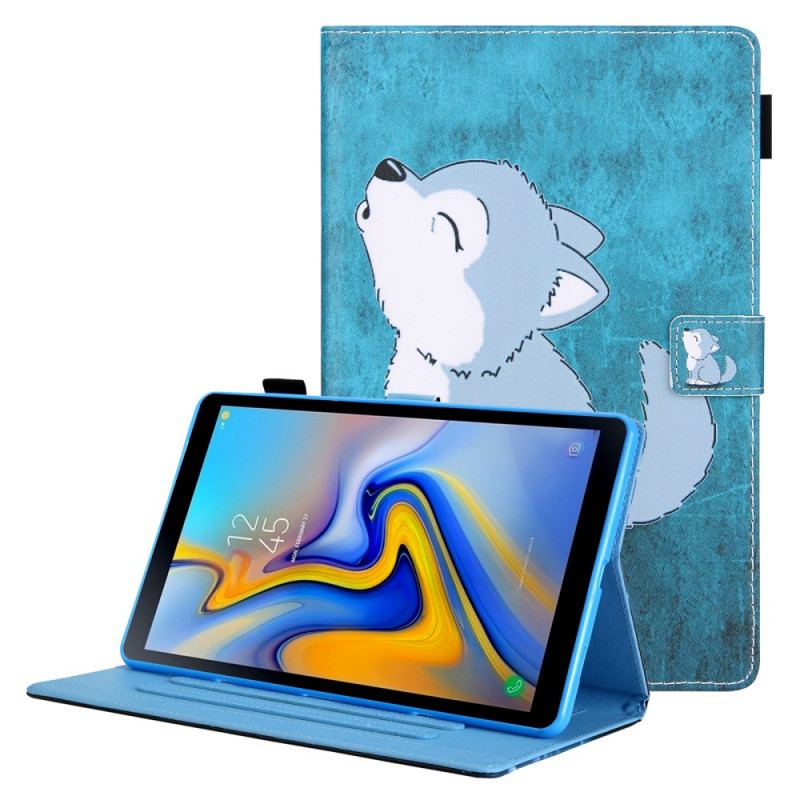 Capa De Couro Para Samsung Galaxy Tab A8 (2021) Filhote