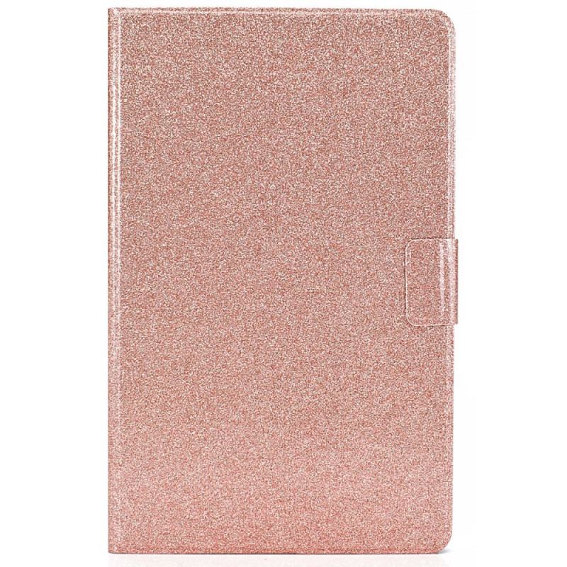 Capa De Couro Para Samsung Galaxy Tab A8 (2021) Glitter Cintilante