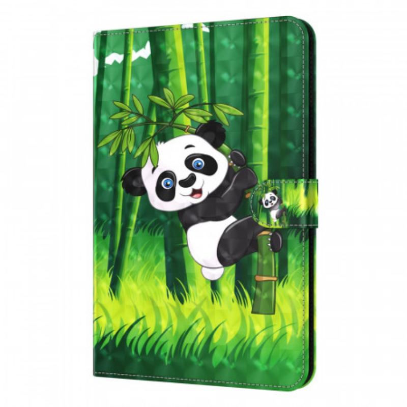 Capa De Couro Para Samsung Galaxy Tab A8 (2021) Panda