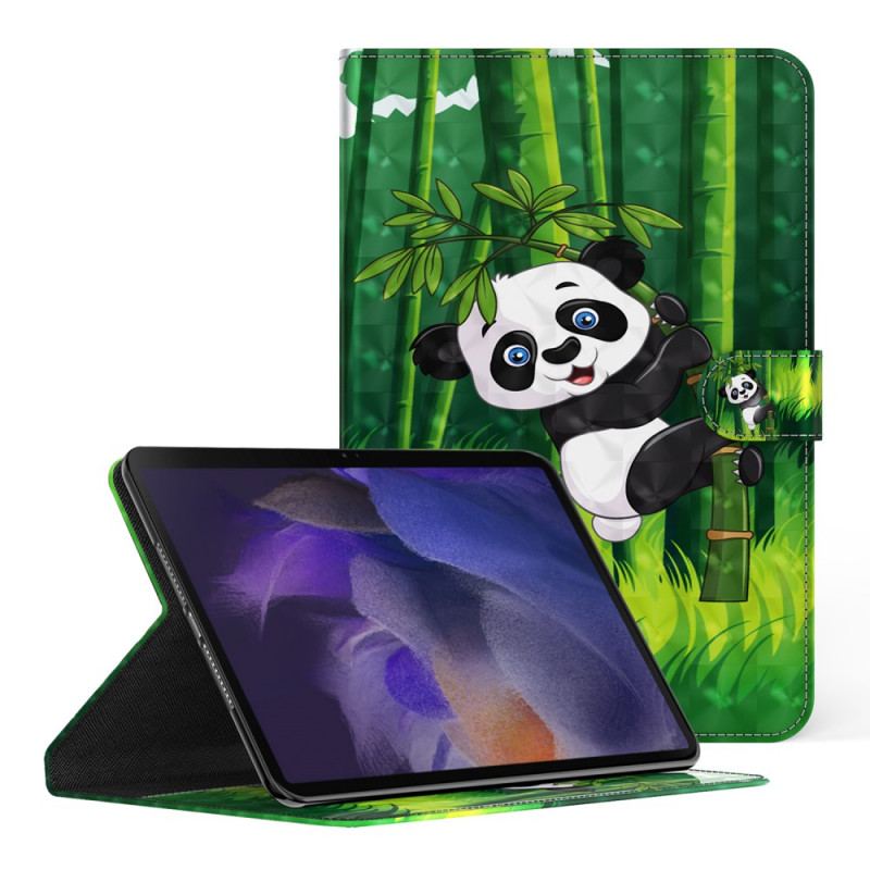 Capa De Couro Para Samsung Galaxy Tab A8 (2021) Panda