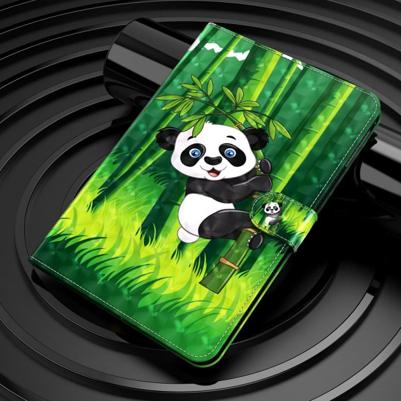 Capa De Couro Para Samsung Galaxy Tab A8 (2021) Panda