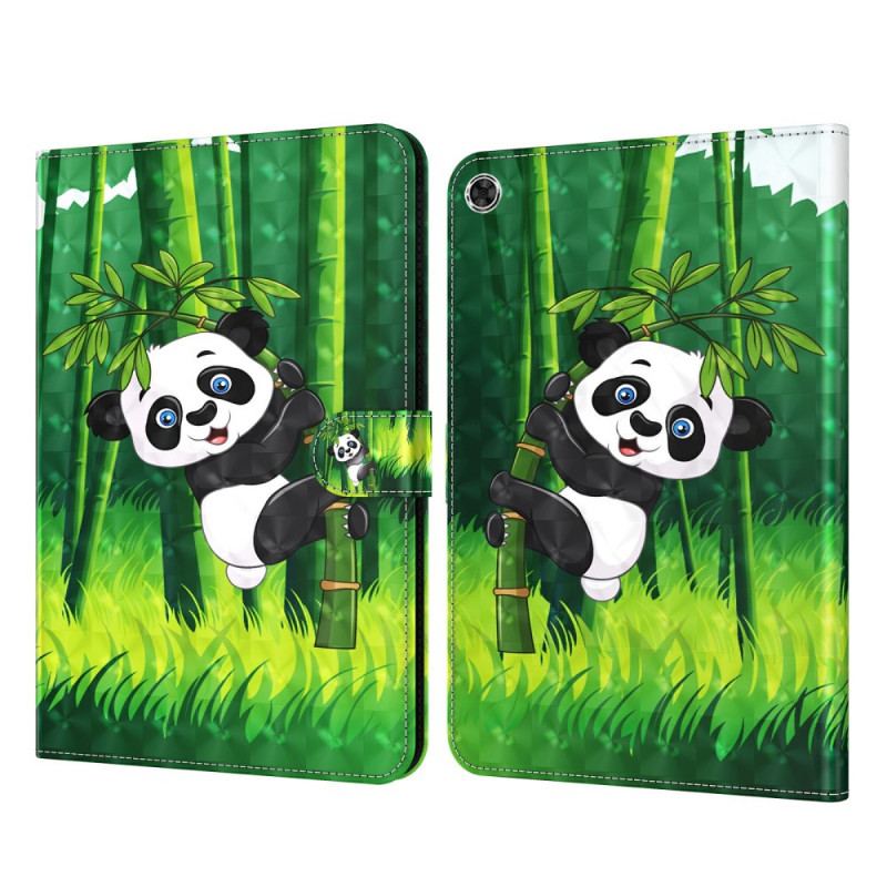 Capa De Couro Para Samsung Galaxy Tab A8 (2021) Panda