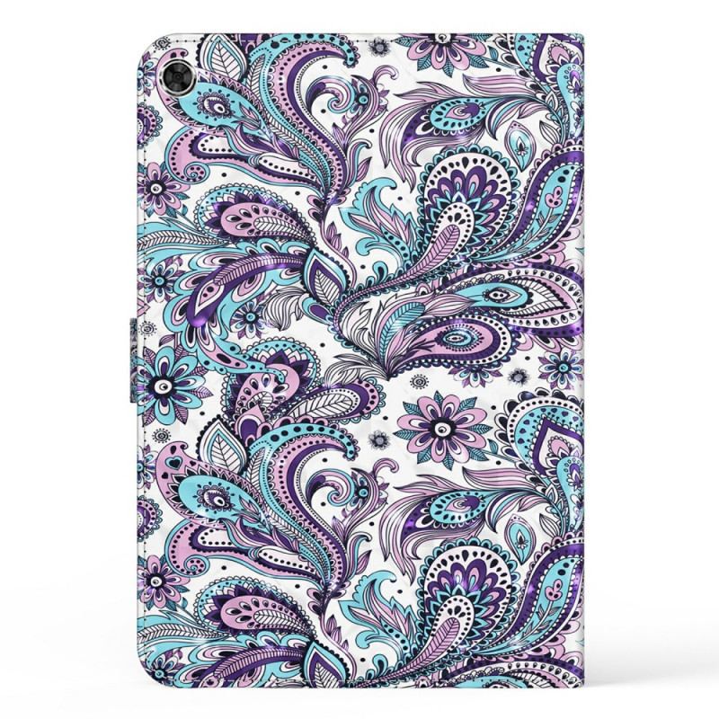 Capa Em Pele Para Samsung Galaxy Tab A8 (2021) Paisley