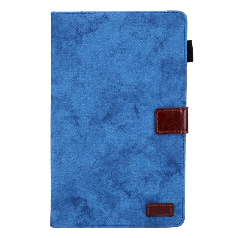 Capa Em Pele Para Samsung Galaxy Tab A8 (2021) Tecido