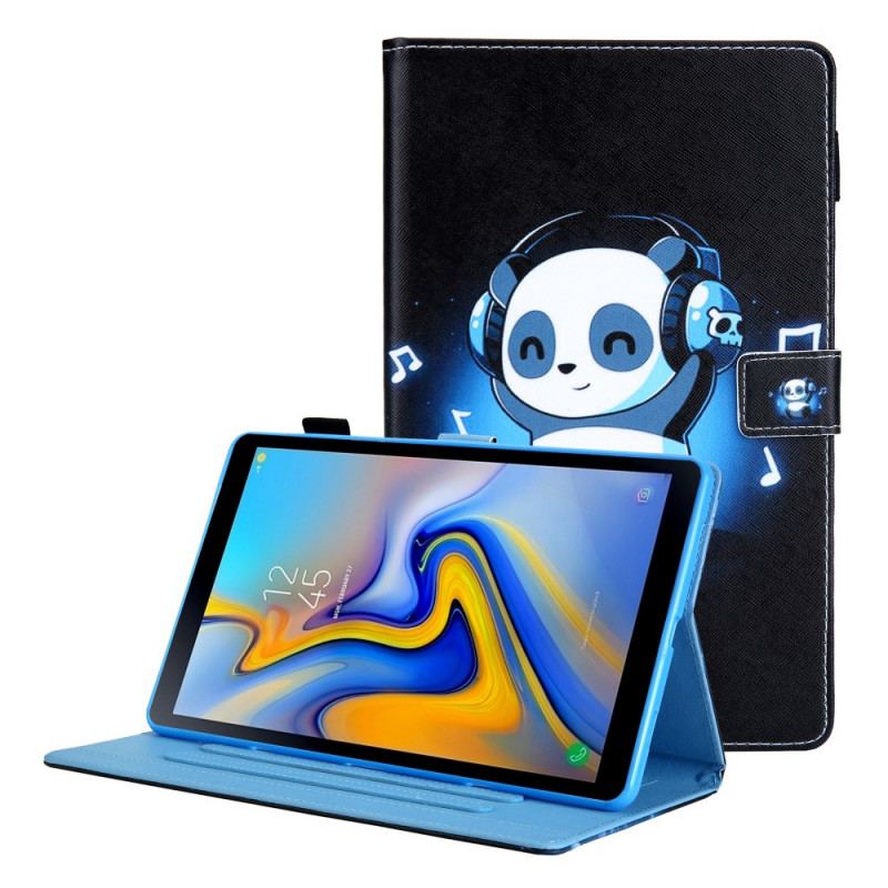 Capa Flip Para Samsung Galaxy Tab A8 (2021) Funky Panda