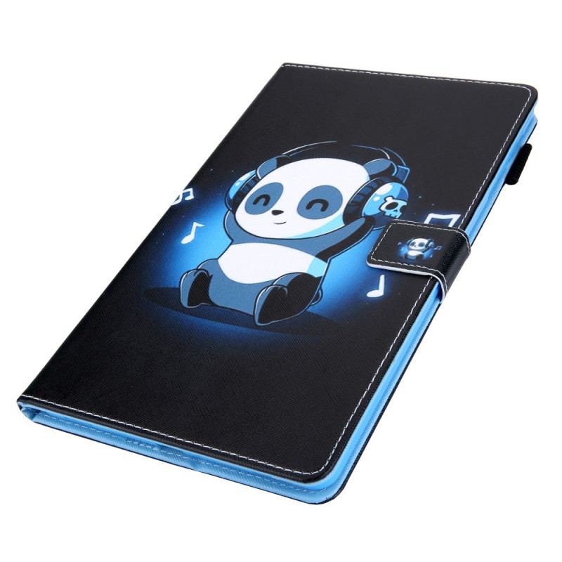 Capa Flip Para Samsung Galaxy Tab A8 (2021) Funky Panda