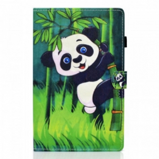 Capa Flip Para Samsung Galaxy Tab A8 (2021) Panda