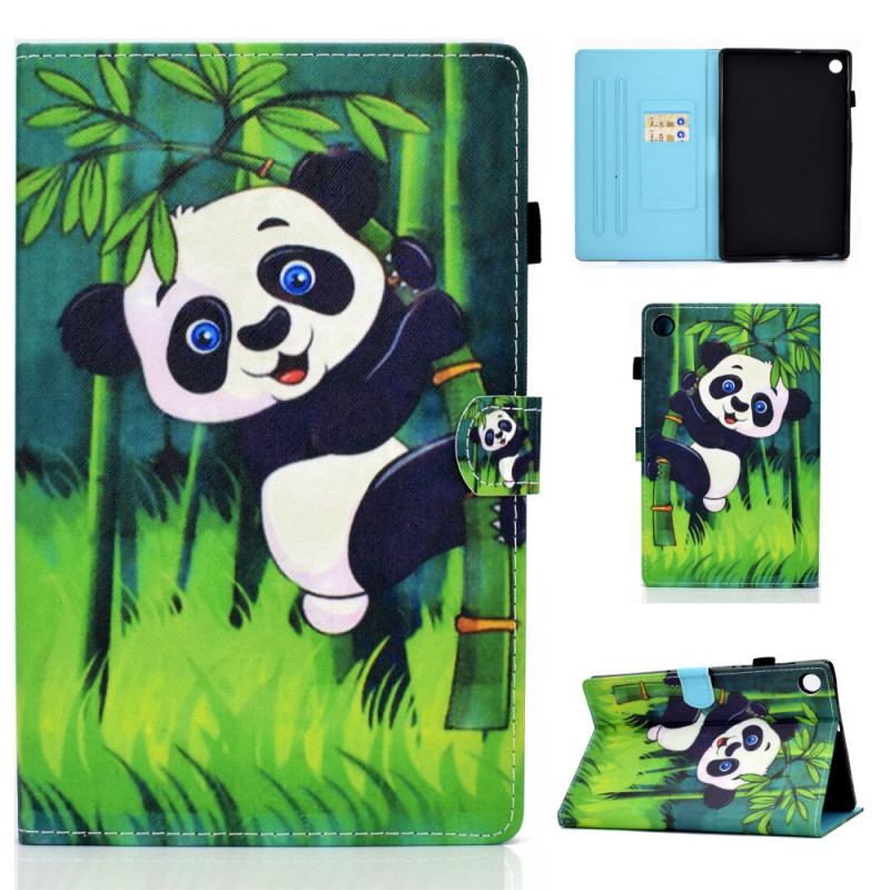 Capa Flip Para Samsung Galaxy Tab A8 (2021) Panda