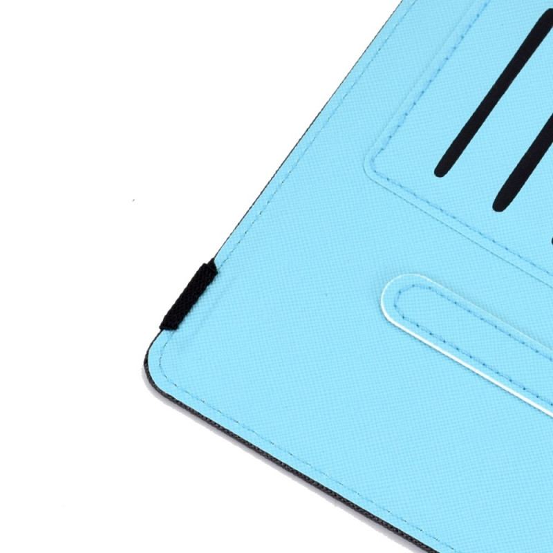 Capa Folio Para Samsung Galaxy Tab A8 (2021) Borboletas Encantadas