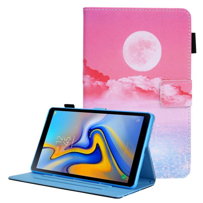 Capa Folio Para Samsung Galaxy Tab A8 (2021) Paisagem De Sonho