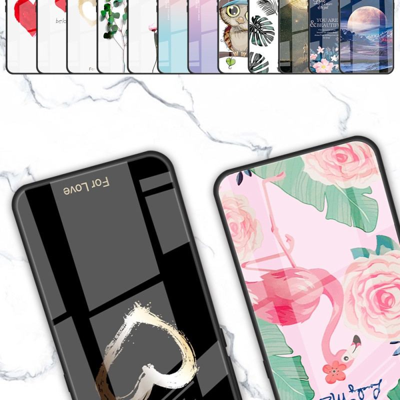 Capa De Celular Para iPhone 15 Plus Amo Flores Rosa