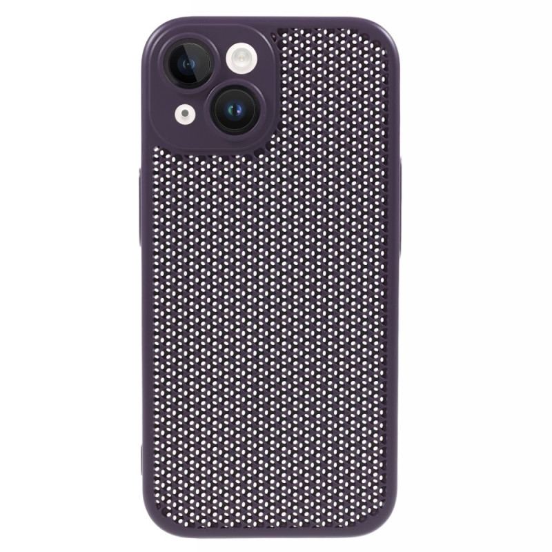 Capa De Celular Para iPhone 15 Plus Favo De Mel Com Protetor De Câmera