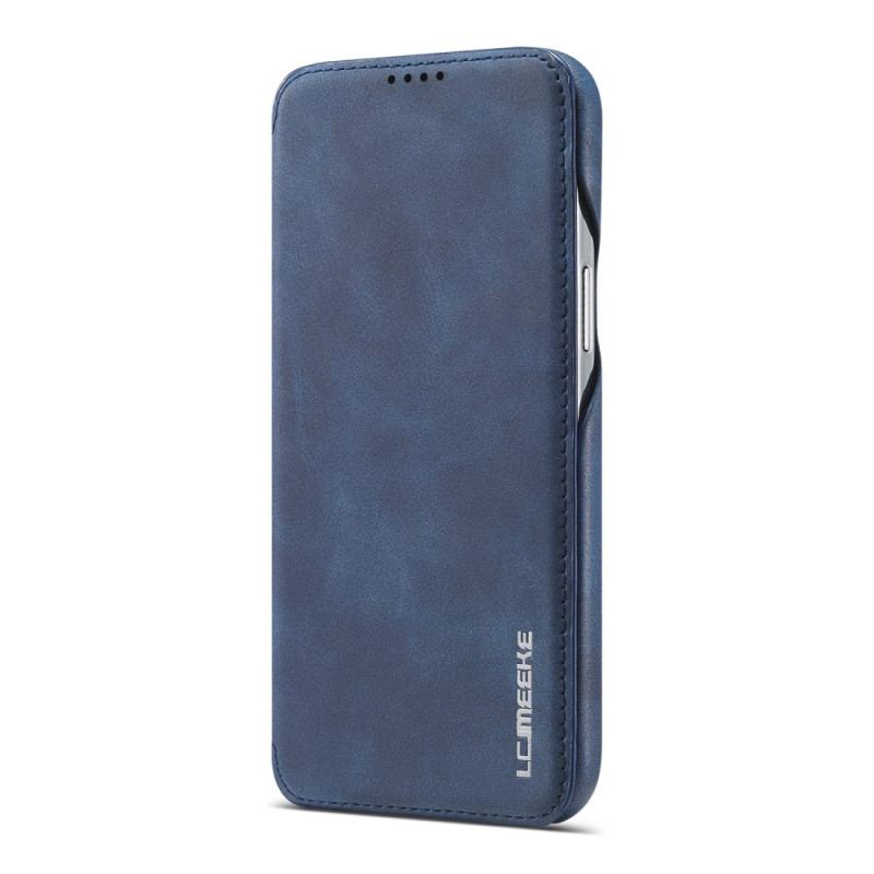 Capa De Celular Para iPhone 15 Plus Flip Imitação De Couro Lc.imeeke