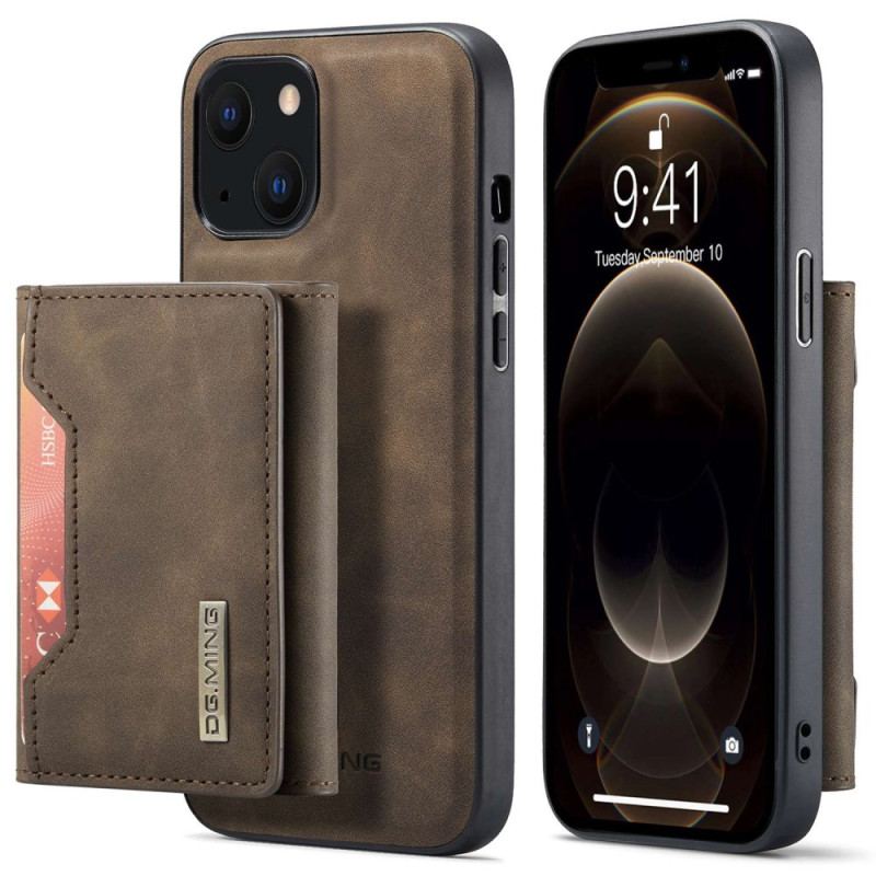 Capa De Celular Para iPhone 15 Plus Porta-cartões Destacável Dg.ming