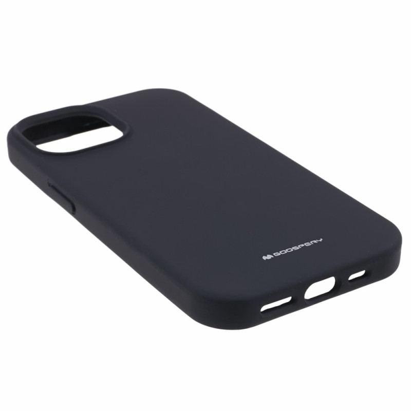 Capa De Celular Para iPhone 15 Plus Silicone Líquido Mercúrio Goospery