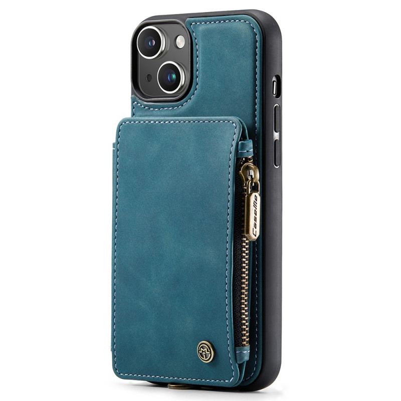 Capa De Celular Para iPhone 15 Plus Capa Tipo Carteira Estilo Carteira Caseme