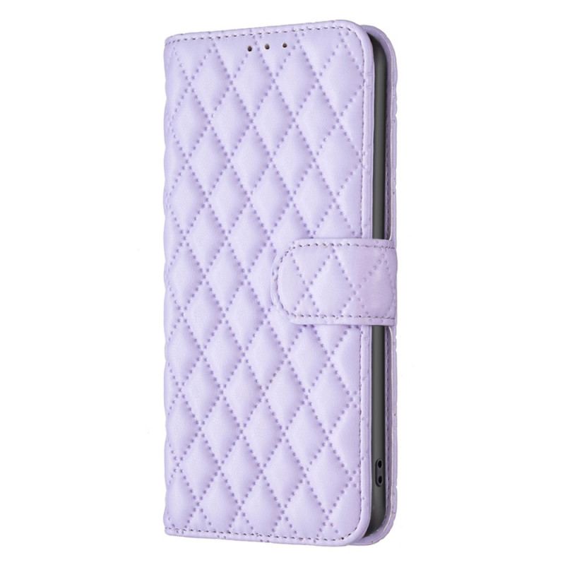 Capa Flip Para iPhone 15 Plus Acolchoado