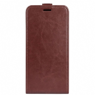 Capa Flip Para iPhone 15 Plus De Couro Aba Vertical