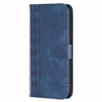 Capa Folio Para iPhone 15 Plus Estilo Vintage