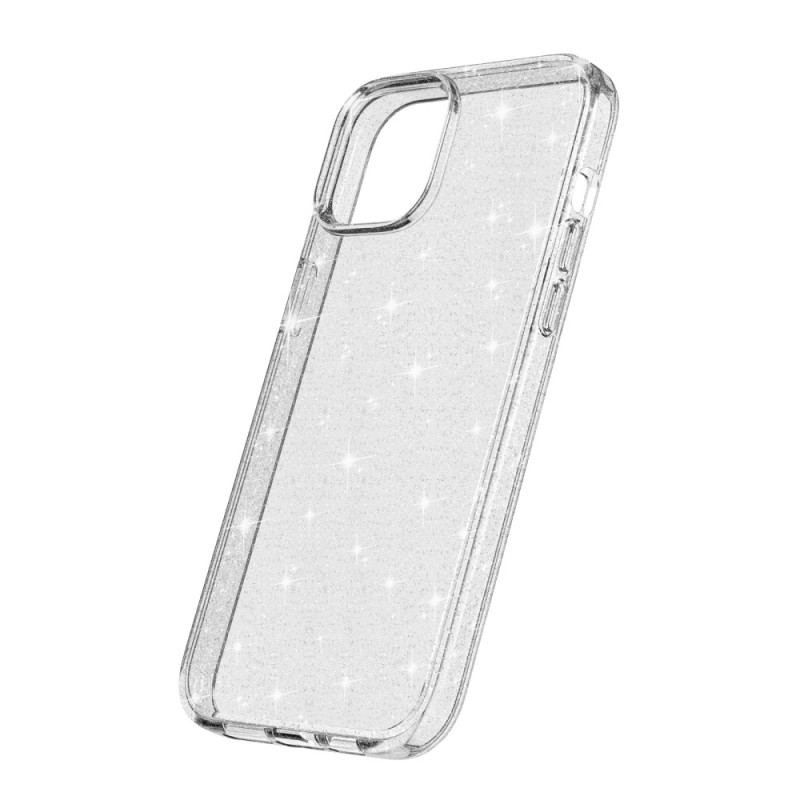 Capa Para iPhone 15 Plus Brilho Transparente