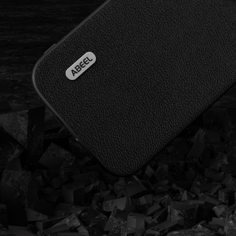 Capa Para iPhone 15 Plus Couro Genuíno Abeel