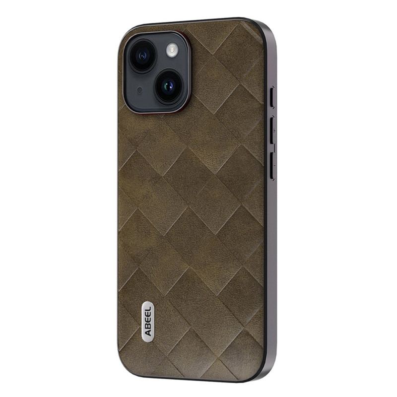 Capa Para iPhone 15 Plus Estilo Tecido Abeel