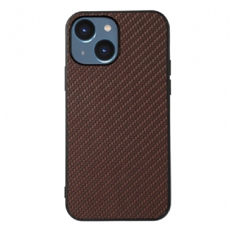 Capa Para iPhone 15 Plus Fibra De Carbono