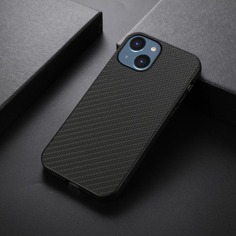 Capa Para iPhone 15 Plus Fibra De Carbono