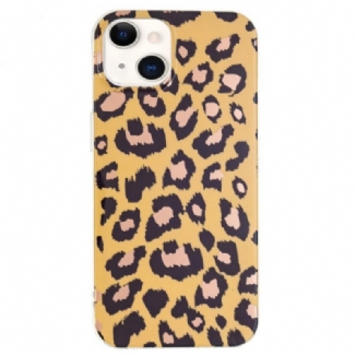 Capa Para iPhone 15 Plus Leopardo