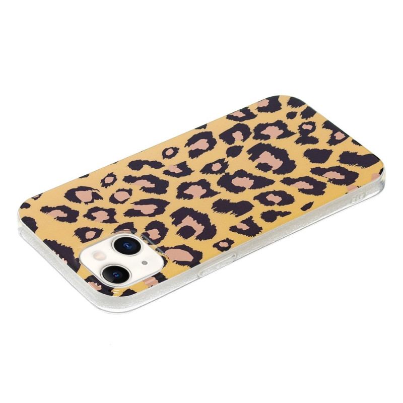 Capa Para iPhone 15 Plus Leopardo