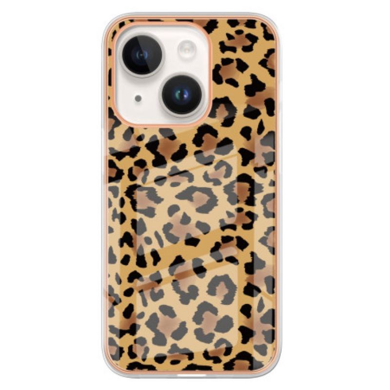 Capa Para iPhone 15 Plus Leopardo