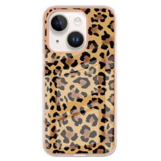 Capa Para iPhone 15 Plus Leopardo