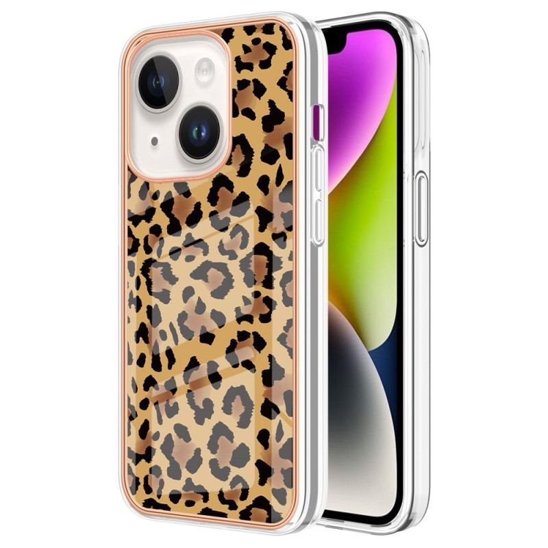 Capa Para iPhone 15 Plus Leopardo