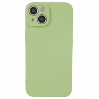 Capa Para iPhone 15 Plus Pastel Silicone E Microfibra