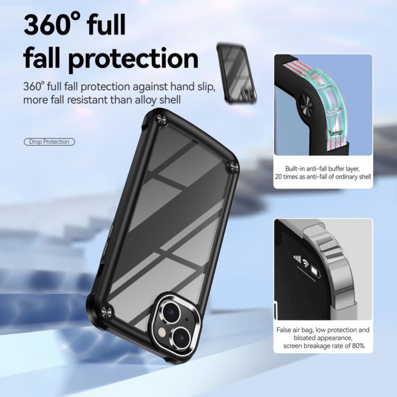 Capa Para iPhone 15 Plus Prêmio Transparente