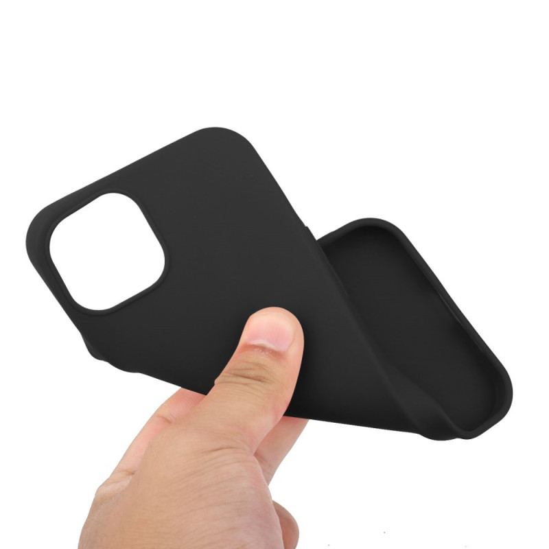 Capa Para iPhone 15 Plus Silicone Fosco