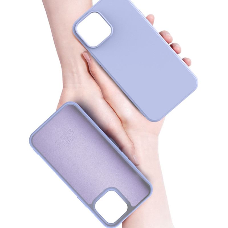 Capa Para iPhone 15 Plus Silicone Nível X