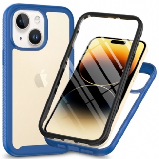 Capa Para iPhone 15 Plus Transparente Com Filme De Tela