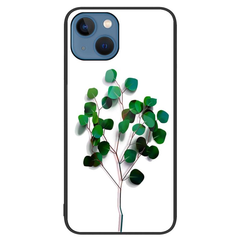 Capa Para iPhone 15 Plus Vidro Temperado Vegetal