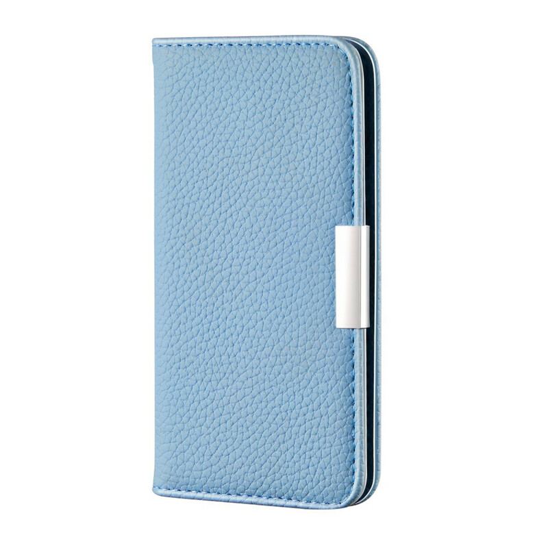 Capa De Celular Para iPhone 13 Pro Max Flip Couro Falso Lichia Ultra Chic