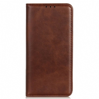 Capa De Celular Para iPhone 13 Pro Max Flip Couro Rachado De Lichia