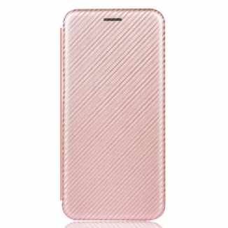 Capa De Celular Para iPhone 13 Pro Max Flip Fibra De Carbono