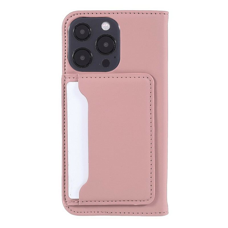 Capa De Celular Para iPhone 13 Pro Max Flip Suporte Para Cartão