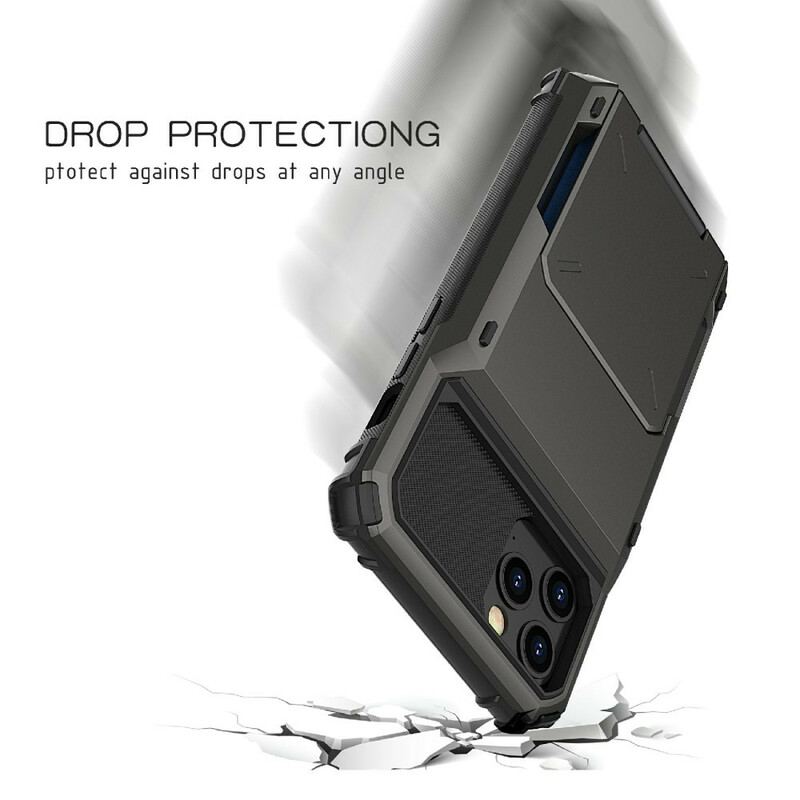 Capa De Celular Para iPhone 13 Pro Max Titular De Cartão Estilo Flip