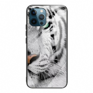 Capa De Celular Para iPhone 13 Pro Max Vidro Temperado Tigre