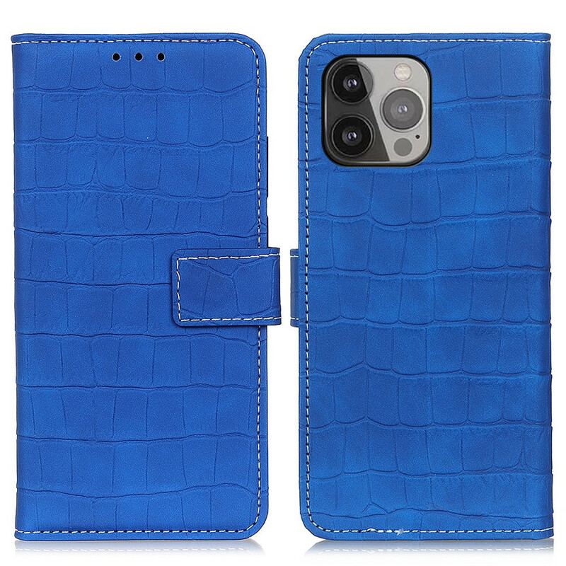 Capa Flip Para iPhone 13 Pro Max Poder Do Crocodilo