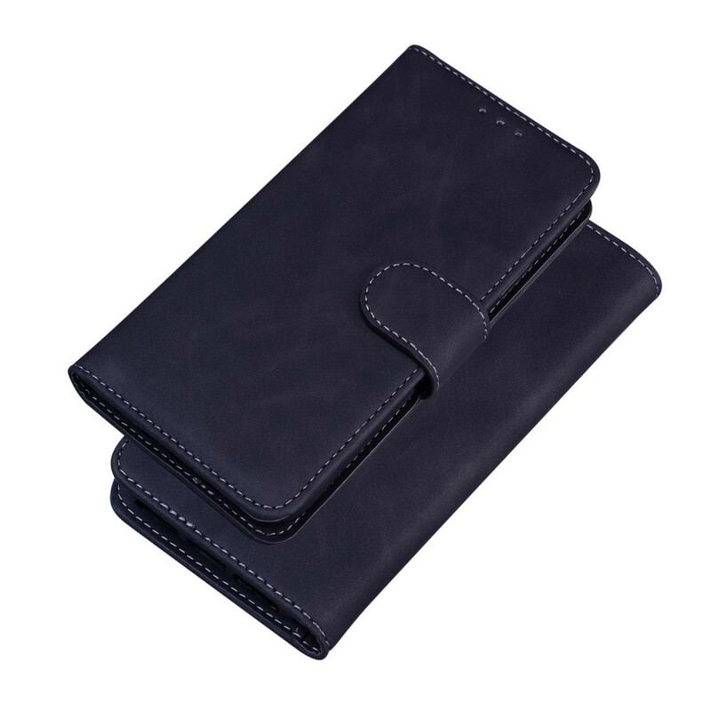 Capa Folio Para iPhone 13 Pro Max Estilo Alta Costura De Couro