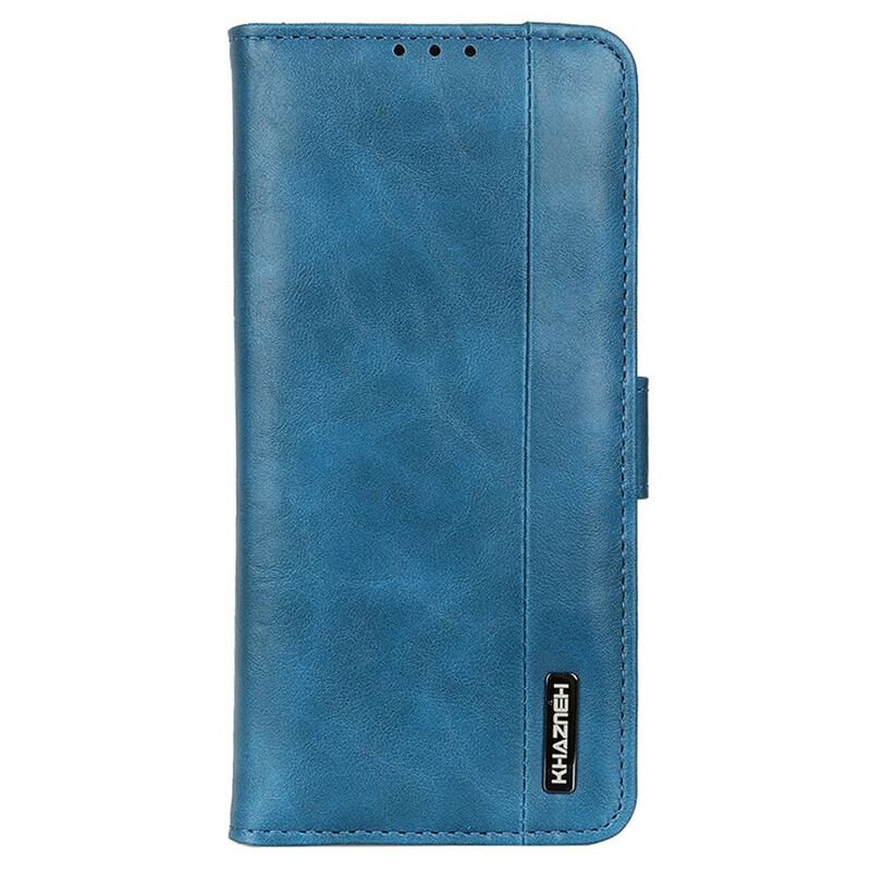 Capa Folio Para iPhone 13 Pro Max Khazneh Elegância Estilo Couro